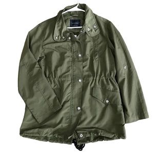 NWT Sanctuary Olive Green Anorak Light Jacket Coat Size Small